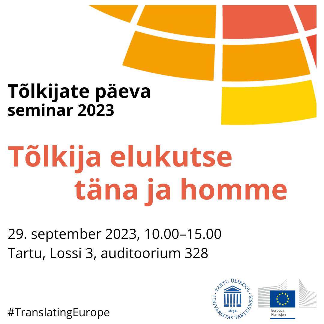Tõlkijate päeva seminar 2023