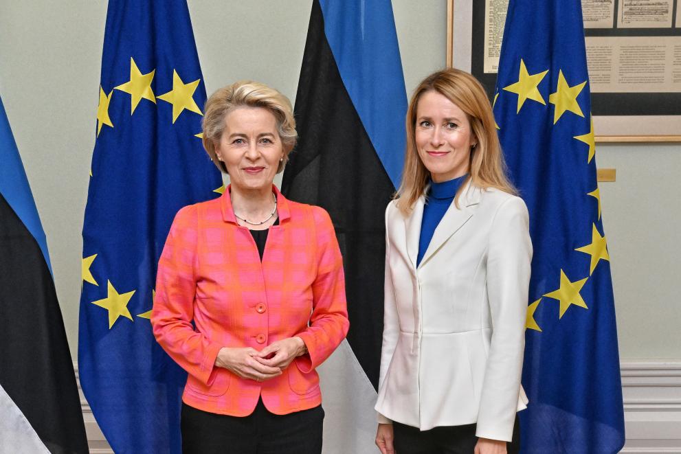 Visit of Ursula von der Leyen, President of the European Commission, in Estonia