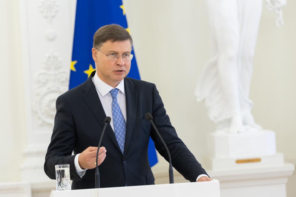 Visit of Valdis Dombrovskis, Executive Vice-President of the European Commission, to Lithuania