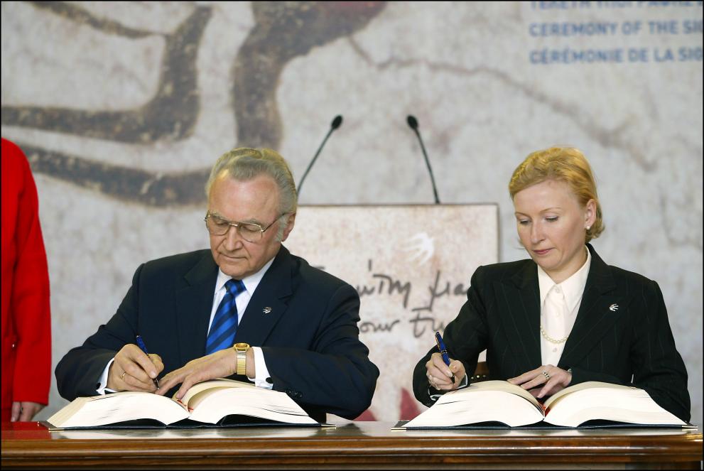 Euroopa Liidu lepingu allkirjastamine